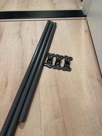 IKEA KOMPLEMENT Kledingroede (2x100cm en 1x75cm)