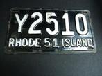 Kentekenplaat licenseplate Rhode Island 1951 USA, Auto's, Gebruikt, Ophalen of Verzenden