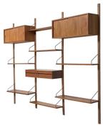 Vintage Poul Cadovius Royal System wandsysteem wall unit