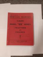 Case Service Manual Model VA Series Tractors And Engines, Verzenden, Overige merken