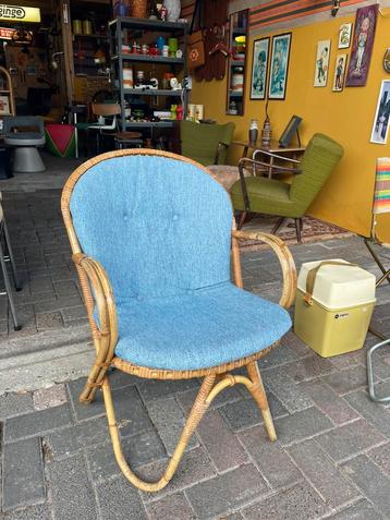 Vintage jaren 60/70 noordwolde rohe stoel/ tuin stoel beschikbaar voor biedingen