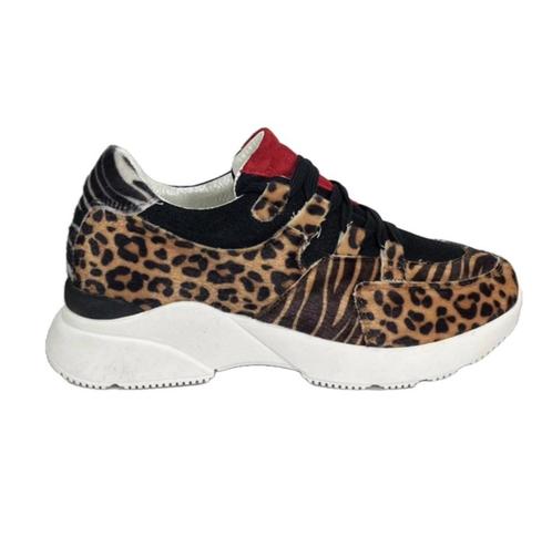HIP maat 40 lerensneaker animal-print beige gratis verzenden, Kleding | Dames, Schoenen, Nieuw, Sneakers of Gympen, Beige, Verzenden
