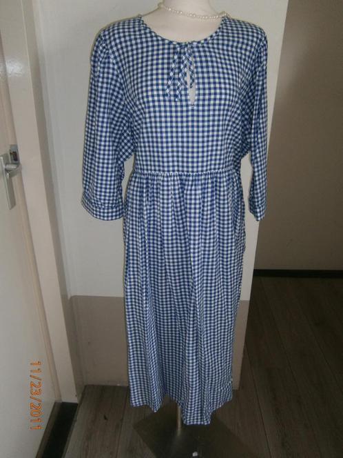 Luchtige zomerjurk maat 52 100% katoen NIEUWSTAAT, Kleding | Dames, Grote Maten, Zo goed als nieuw, Jurk, Wit, Ophalen of Verzenden