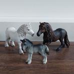 Schleich fell pony familie te koop., Ophalen of Verzenden, Zo goed als nieuw, Paard, Beeldje of Figuurtje