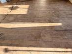 Massief beuken vloerdelen, Doe-het-zelf en Verbouw, Vloerdelen en Plavuizen, Ophalen, Gebruikt, Vloerdelen of -planken, 10 m² of meer