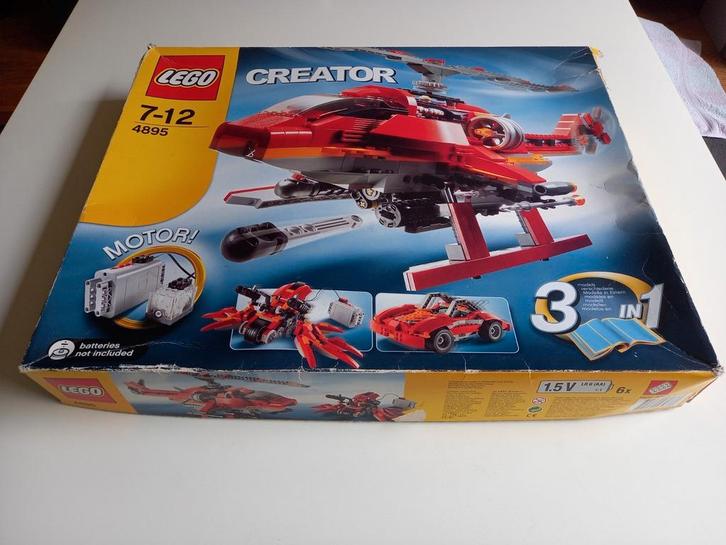 Lego Creator 4895 Motion Power, Kinderen en Baby's, Speelgoed | Duplo en Lego, Zo goed als nieuw, Lego, Complete set, Ophalen of Verzenden