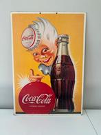 Coca cola reclame 46x66, Verzamelen, Merken en Reclamevoorwerpen, Ophalen of Verzenden, Zo goed als nieuw, Reclamebord