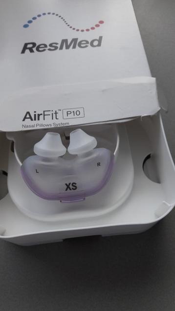 resmed airfit P 10 slaap apneu neuw kussentjes beschikbaar voor biedingen
