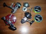 19 x werphengel molen Fishing Reel (paar vintage):  NIET LOS, Ophalen of Verzenden, Zo goed als nieuw, Molen
