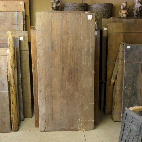 Landelijke Teak houten tafel tuin terras binnen buiten TQ32, Antiek en Kunst, Antiek | Meubels | Tafels, Ophalen of Verzenden