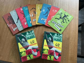 Oude Blue Band Sportboeken Collectie beschikbaar voor biedingen