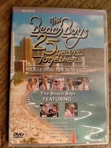DVD The Beach Boys, 25 Years together, zeldzaam beschikbaar voor biedingen