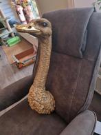 Imhoff & Stevens Levensgrote gouden Struisvogel kop, Ophalen, Zo goed als nieuw