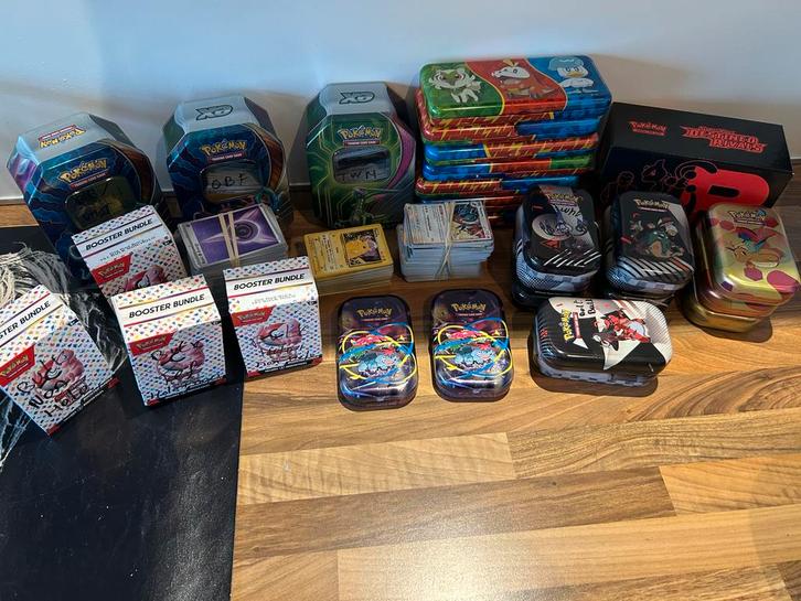 Grote Pokemon Kaarten Bulk - Diverse Sets!, Hobby en Vrije tijd, Verzamelkaartspellen | Pokémon, Gebruikt, Meerdere kaarten, Ophalen