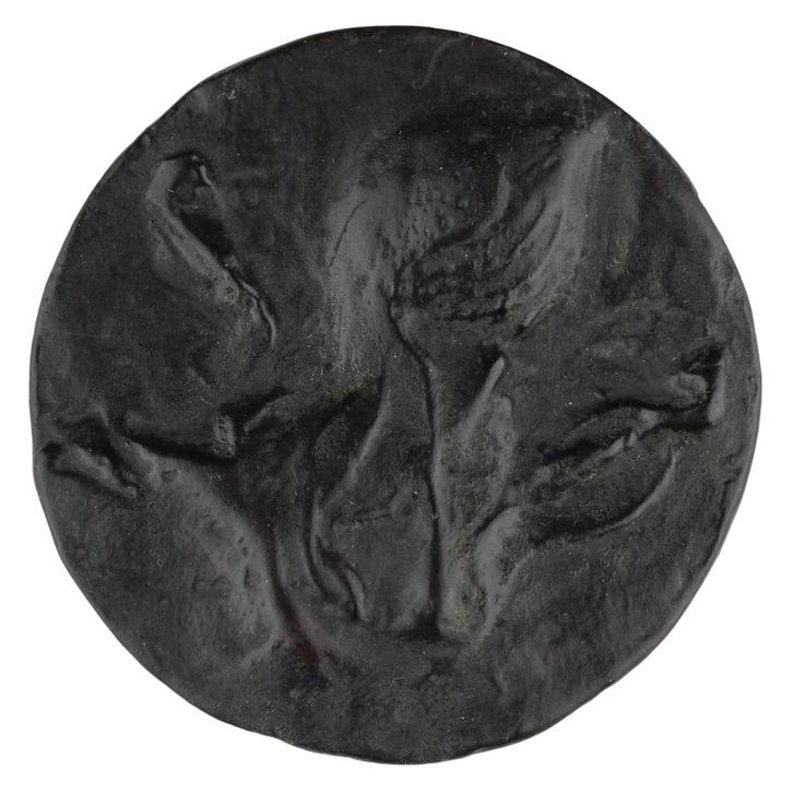 Ontwerp VPK 1982 Wien Cobbenhagen : Kiem #1, Postzegels en Munten, Penningen en Medailles, Brons, Nederland, Verzenden