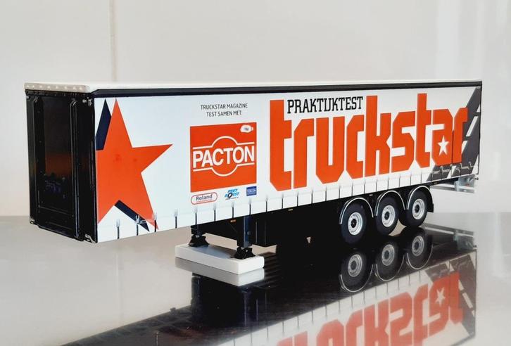 WSI Truckstar Tautliner, Hobby en Vrije tijd, Modelauto's | 1:50, Nieuw, Bus of Vrachtwagen, Wsi, Ophalen of Verzenden