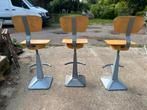 Industriële draai krukken of statafel krukken 80 cm zit hoog, Ophalen
