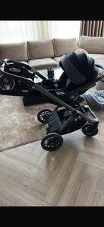 Kinderwagen+  buggyzit + maxicosi en isofix -Mercedes AMG, Kinderen en Baby's, Zo goed als nieuw, Verstelbare duwstang, Ophalen