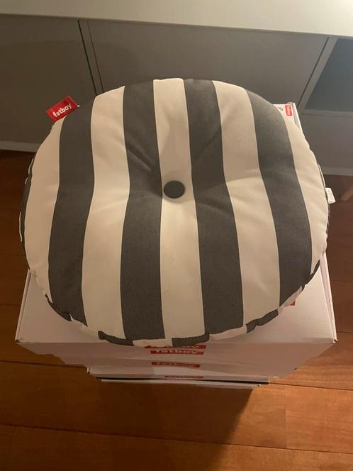 6 stuks Fatboy tuinkussens circle pillow, Huis en Inrichting, Woonaccessoires | Kussens, Nieuw, Wit, Rond, Ophalen
