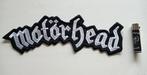 Motorhead embroidered shaped backpatch  10x32 cm, Verzenden, Nieuw, Kleding