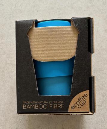 Ecoffee Cup bamboo blauw beschikbaar voor biedingen