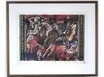Gerti Bierenbroodspot - litho - ingelijst, Antiek en Kunst, Ophalen of Verzenden