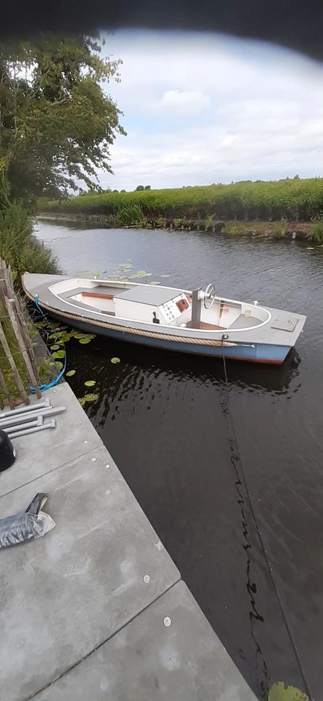 Stalen sloep met vw dieselmotor 6.20 x 2.05, Watersport en Boten, Sloepen, Gebruikt, 6 meter of meer, Binnenboordmotor, Diesel
