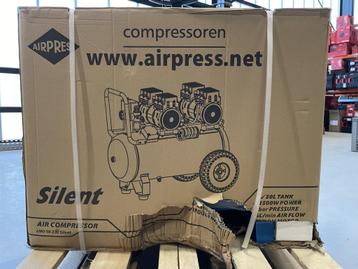 Airpress Compressor  Olievrij 1,5 kW 8 bar 256 l/min 50L beschikbaar voor biedingen