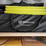 Camping box met passen kleed(1 keer gebruikt ), Ophalen