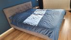 Wehkamp Bed 180x200 - Grijs, Ophalen, Tweepersoons, Zo goed als nieuw, 180 cm