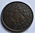 Nederland 1 cent 1928., Koningin Wilhelmina, 1 cent, Losse munt, Verzenden