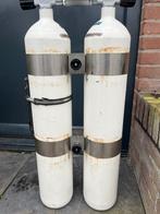 Duikfles dubbel 8,5 concave, Watersport en Boten, Duiken, Ophalen, Gebruikt, Duikfles