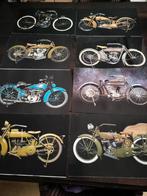 53 fotoos,  kalender pag. 27x43 oldtimers  Harley Davidson, Rechthoekig Staand, Ophalen of Verzenden, Zo goed als nieuw, A1 t/m A3