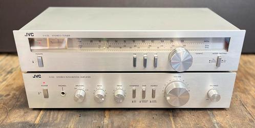 JVC vintage tuner en versterker set, Audio, Tv en Foto, Stereo-sets, Zo goed als nieuw, JVC, Verzenden