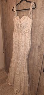 Trouwjurk 36/38, Kleding | Dames, Wit, Ophalen of Verzenden, Zo goed als nieuw, Maat 36 (S)
