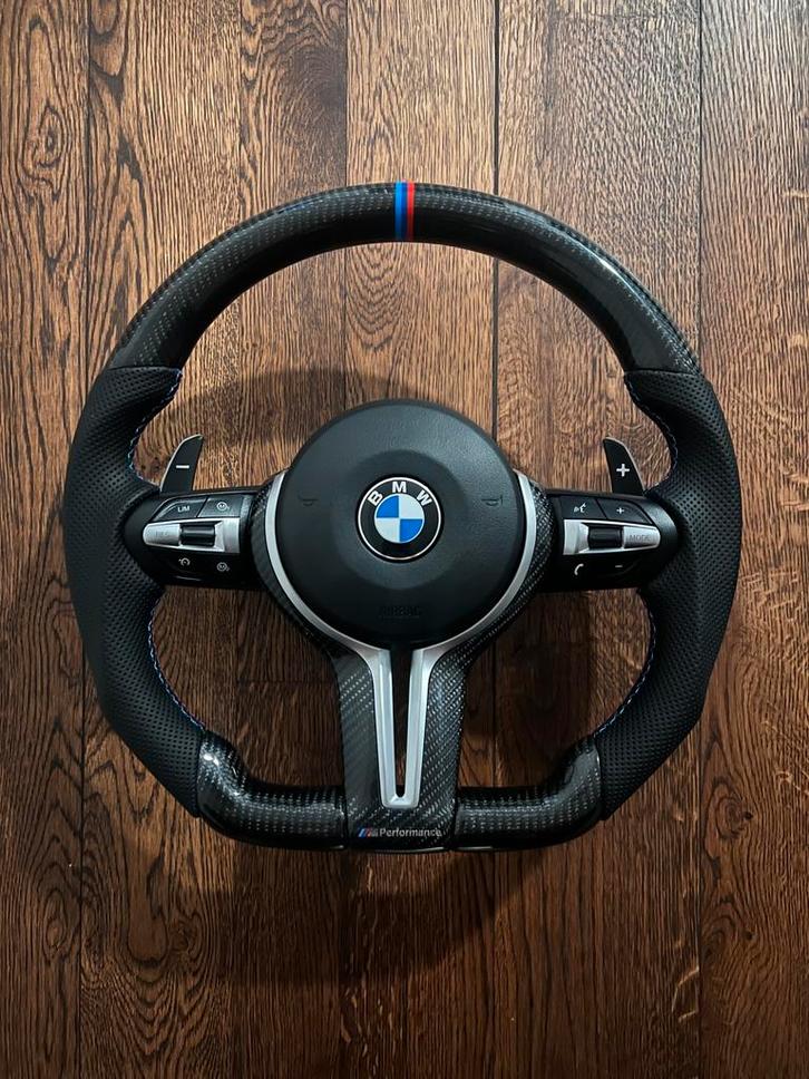 BMW stuur met Carbon en M performance uitvoering incl airbag, Auto-onderdelen, Besturing, BMW, Nieuw, Ophalen of Verzenden