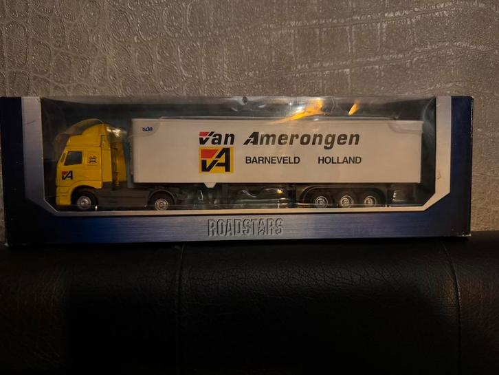 Modelvrachtwagen Roadstars Van Amerongen, Hobby en Vrije tijd, Modelbouw | Auto's en Voertuigen, Zo goed als nieuw, Truck, Groter dan 1:32