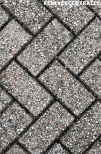 ROOIKORTING 4.000m2  grijs betonklinkers keiformaat bkk bss