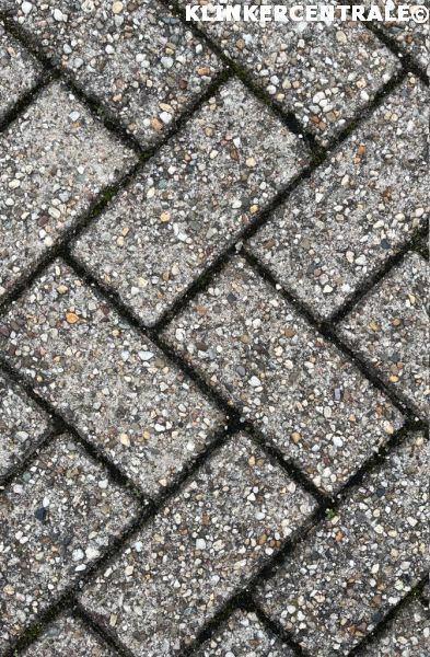 ROOIKORTING 4.000m2  grijs betonklinkers keiformaat bkk bss, Tuin en Terras, Tegels en Klinkers, Gebruikt, Klinkers, Beton, 10 m² of meer