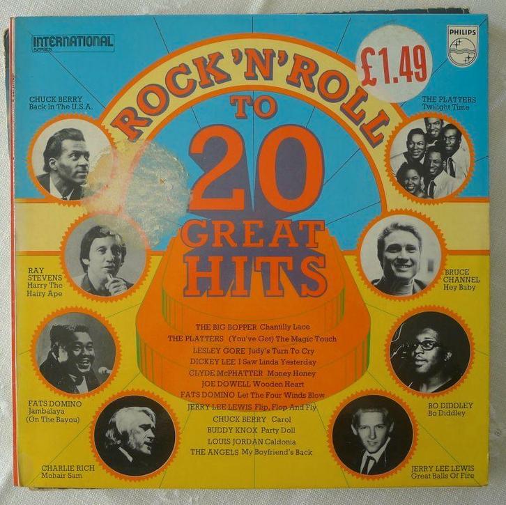 2xCompilatie LP: Rock 'n' soul/Rock‘n’Roll to 20 Great hits, Cd's en Dvd's, Vinyl | Verzamelalbums, Nieuw in verpakking, Pop, 12 inch