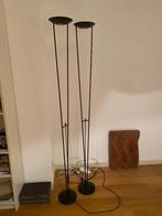 2x Nette Design Zwarte Estiluz Vloerlamp, 150 tot 200 cm, Zo goed als nieuw, Ophalen, Glas
