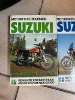 Suzuki gs 550 en gs750  werkplaats handleiding, Ophalen of Verzenden, Zo goed als nieuw