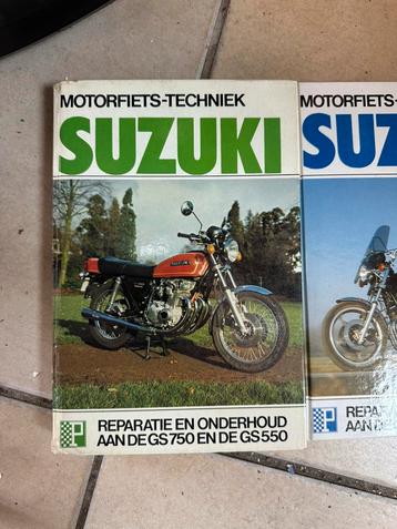 Suzuki gs 550 en gs750  werkplaats handleiding beschikbaar voor biedingen