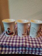 Drie mooie vintage DE mokken van Pluk van de Petteflet, Antiek en Kunst, Verzenden