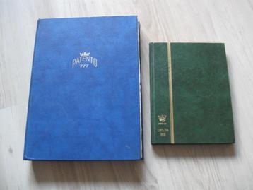 Twee postzegelalbums Ned Eur en meer 1941-1985 gestempeld beschikbaar voor biedingen