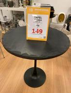 Bistro tafel leisteen 80cm, Ophalen, Zo goed als nieuw