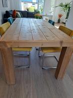 Nette eettafel 200x96,5 cm, Huis en Inrichting, Tafels | Eettafels, Ophalen, 50 tot 100 cm, Zo goed als nieuw, Vijf personen of meer