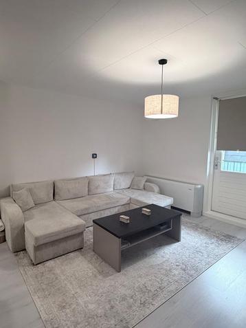 Moderne Hoekbank Comfivo 233 - Beige Ribstof, ZGAN! beschikbaar voor biedingen