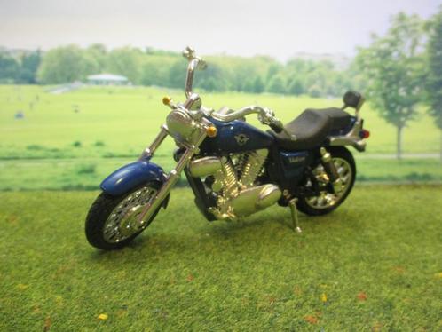 1/18 Kawasaki Vulcan - Motormax, Hobby en Vrije tijd, Modelauto's | 1:18, Zo goed als nieuw, Ophalen of Verzenden
