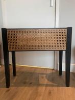 Zwarte rotan plantenbak, Tuin en Terras, Bloembakken en Plantenbakken, Ophalen, Zo goed als nieuw, Binnen, 60 tot 100 cm